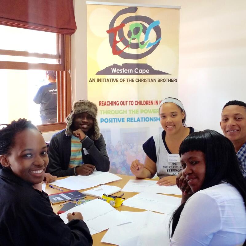 Edmund Rice Camps volunteer Leaders on a Leaders Training Workshop