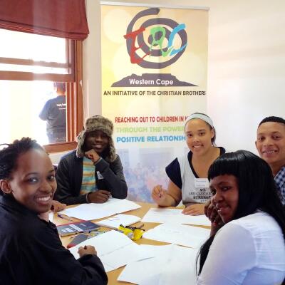 Edmund Rice Camps volunteer Leaders on a Leaders Training Workshop