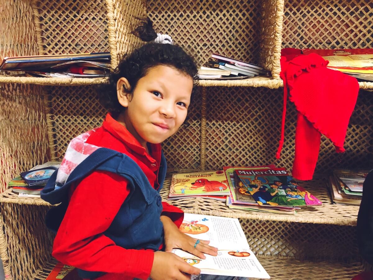 Participant in the Nuevo Horizonte programme, Peru