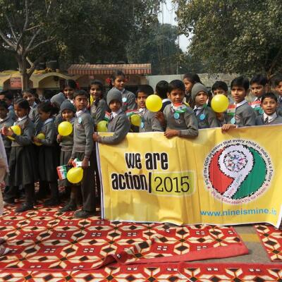 Praytek 'Nine is Mine' campaign Advocacy action