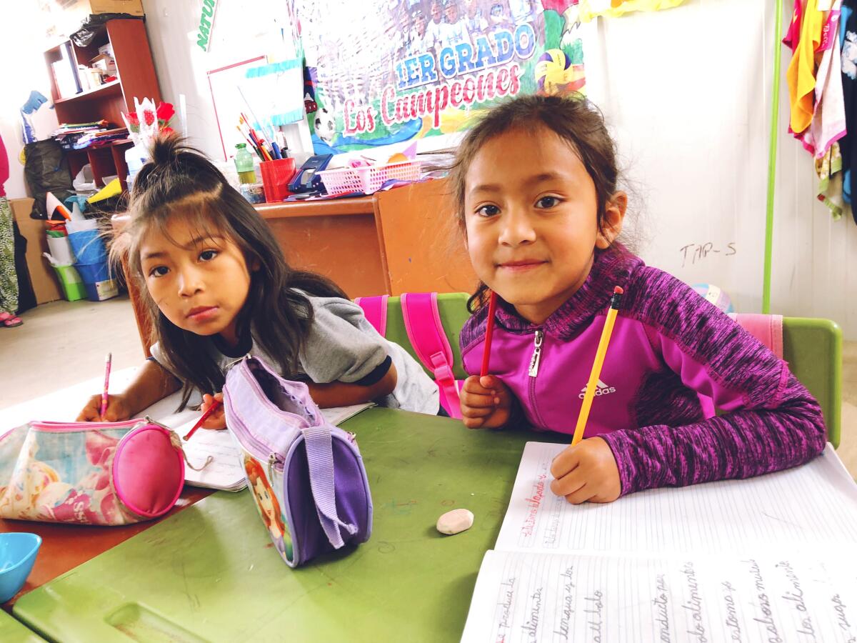 Participants in Reaching for New Horizons, Peru