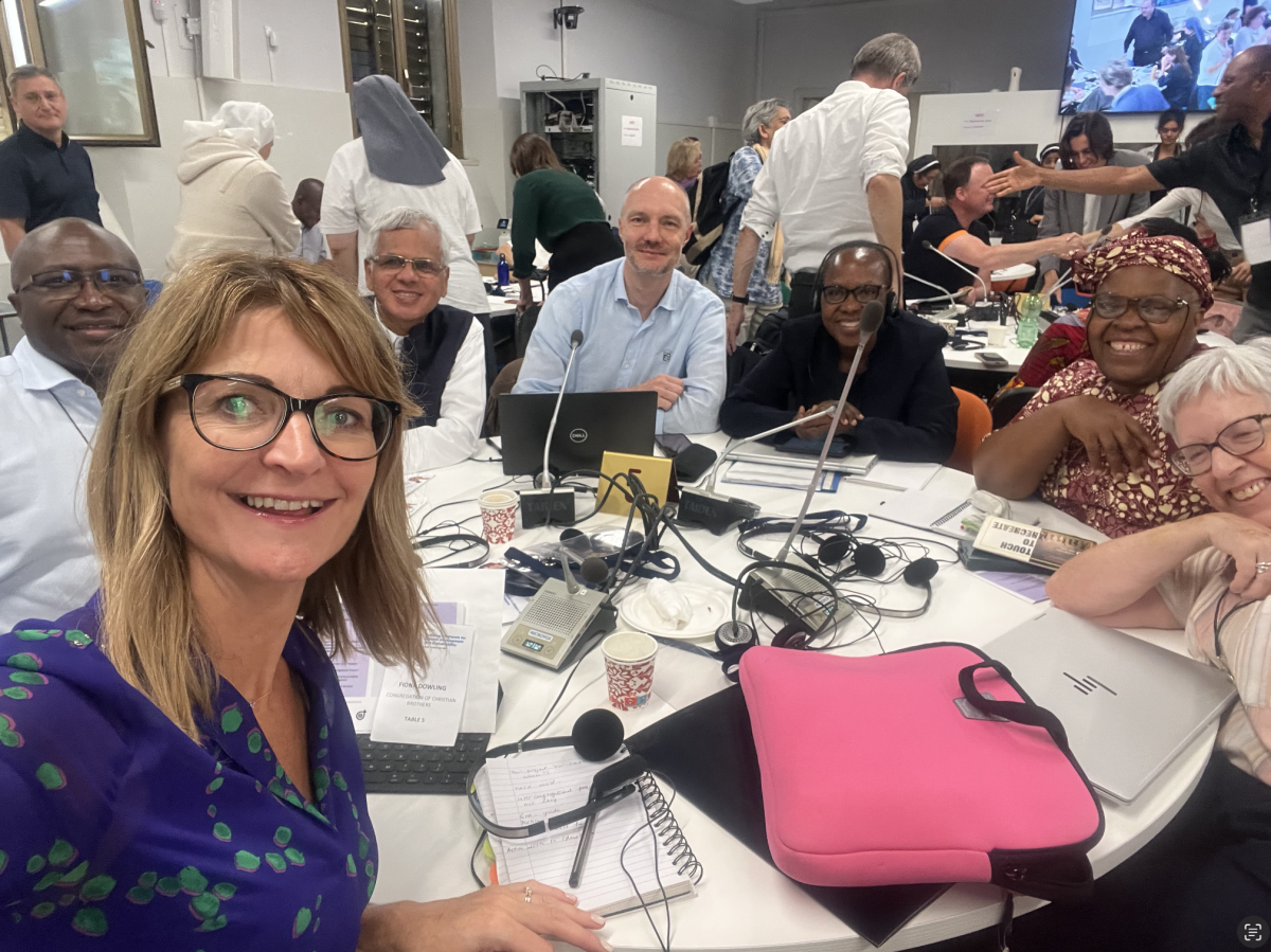 Fiona with fellow participants at the workshop