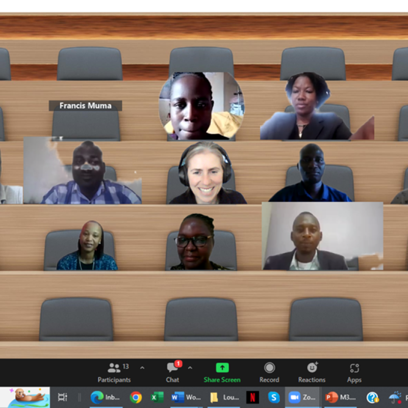 Africa Province Finance Training on Zoom
