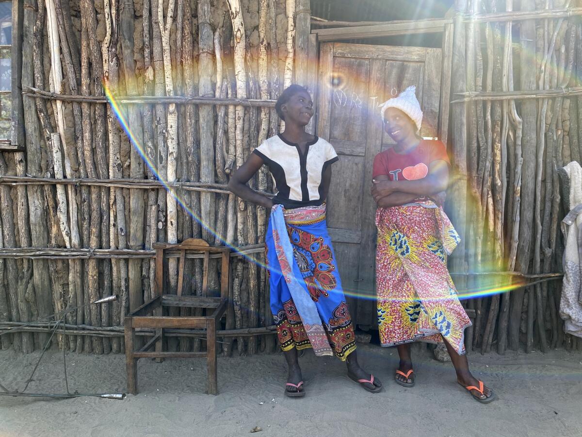 Beneficiaries of the agriculture initiative as part of the Western Cluster project 